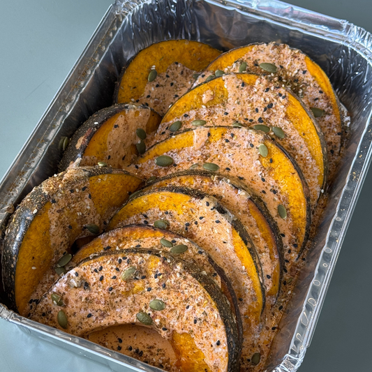 Roasted Pumpkin with Harissa Mascarpone