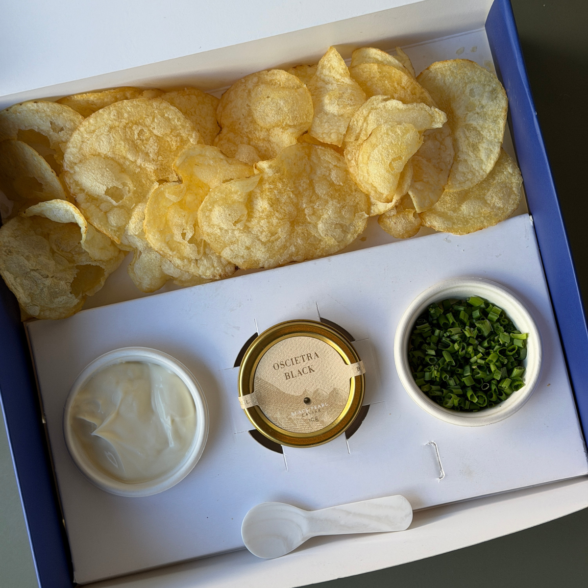 Caviar and Crisps Box